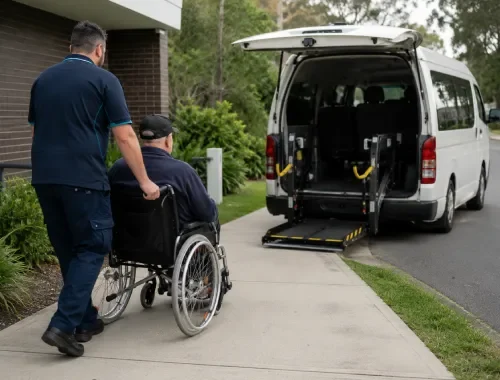 Disability transport in Monash for passengers needing accessible taxi support.