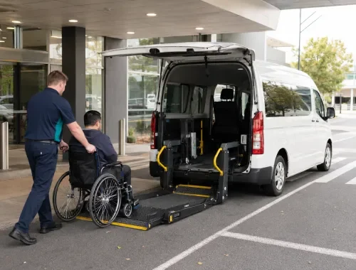Medical and hospital wheelchair transport in Monash for planned appointment travel.