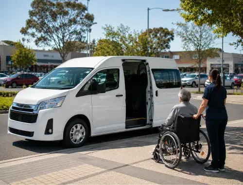 Taxi service in Syndal for local travel, wheelchair transport and accessible booking needs.