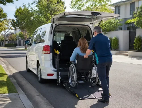 Wheelchair taxi service in Monash for accessible local travel, appointments and advance bookings.